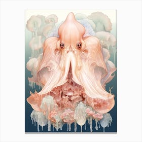 Dumbo Octopus Illustration 12 Canvas Print