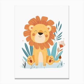 Cute Lion Canvas Print