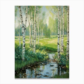 Birch Trees Canvas Print