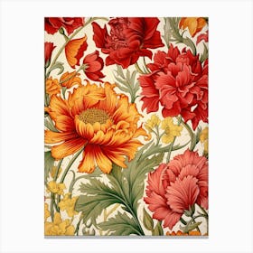 Carnations 8 Canvas Print