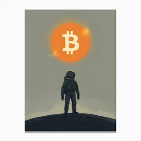 Bitcoin 6 Canvas Print