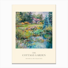 Cottage Garden Poster Garden Melodies 9 Canvas Print
