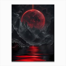 Red Planet 1 Canvas Print