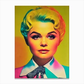 Ginnifer Goodwin Colourful Pop Movies Art Movies Canvas Print