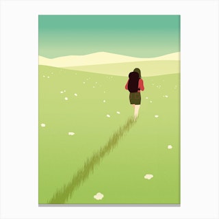 Solitary Trip Canvas Print