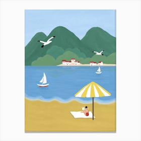 Montenegro Beach Canvas Print
