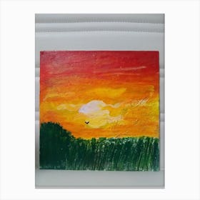 Sunset Painting Canvas Print