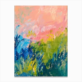 Abstract Landscape Painting 18 Canvas Print