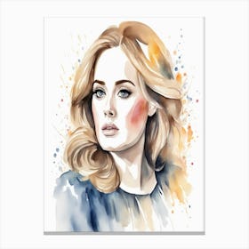 Adele Canvas Print