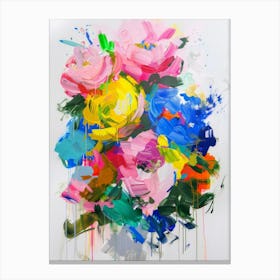 'Flowers' 3 Canvas Print