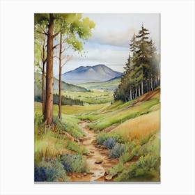 Watercolour Painting.19 Canvas Print