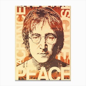 John Lennon 8 Canvas Print