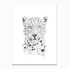 Lovely Leopard Canvas Print