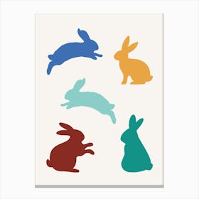 Lucky Bunny 2 Canvas Print