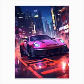 Porsche 911 Gt3 1 Canvas Print