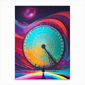 Colorful Ferris Wheel Canvas Print