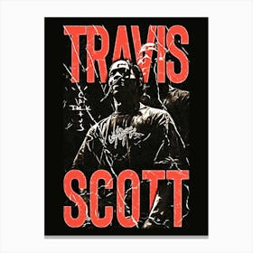 Travis Scott 36 Canvas Print