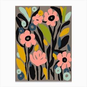 Pastel Garden Canvas Print