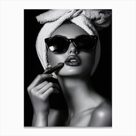 Lipstick Photography Fashion Canvas Print