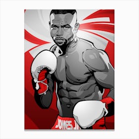 Roy Jones Jr Boxer Canvas Print
