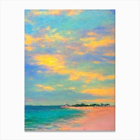 Pasir Panjang Beach Redang Island Malaysia Monet Style Canvas Print