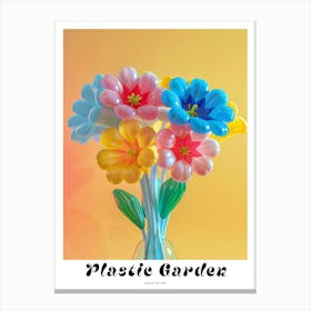 Dreamy Inflatable Flowers Poster Forget Me Not 2 Canvas Print