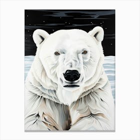 Polar Bear 10 Canvas Print