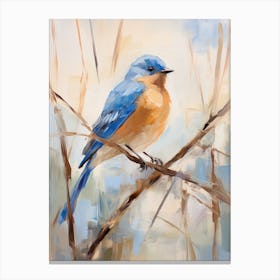 Bird Painting Eastern Bluebird 3 Canvas Print