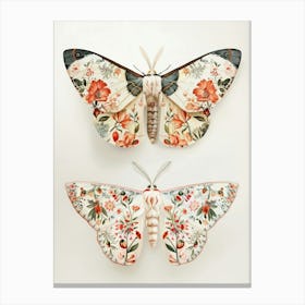 Butterfly Symphony William Morris Style 8 Canvas Print