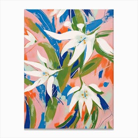 White Lilies Canvas Print