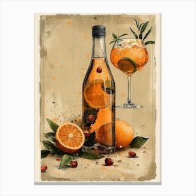 Aperol Spritz Art Print 98 Canvas Print