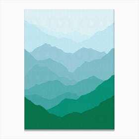 Green Forest Canvas Print