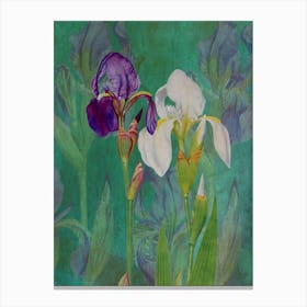 Iris Painting Canvas Print