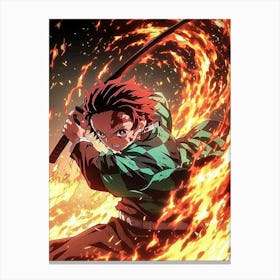 Tanjiro Canvas Print