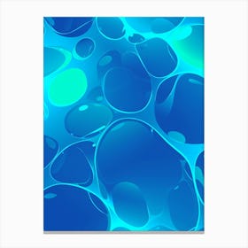 Water Bubbles Canvas Print