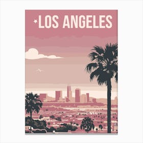 Los Angeles Cityscape 1 Canvas Print