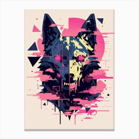 Wolf Art Canvas Print