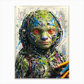 Alien 5 Canvas Print