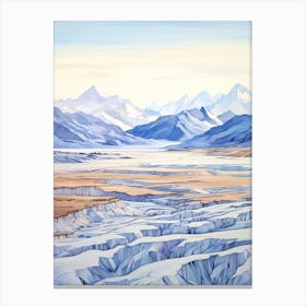 Los Glaciares National Park Argentina 3 Canvas Print