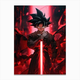 Dragon Ball Z Wallpaper 5 Canvas Print