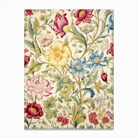 Floral Wallpaper 181 Canvas Print