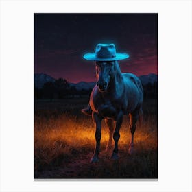 Cowboy Hat Canvas Print