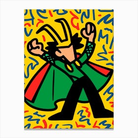 Loki super hero Canvas Print
