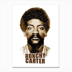 Bunchy Carter Vintage style Canvas Print