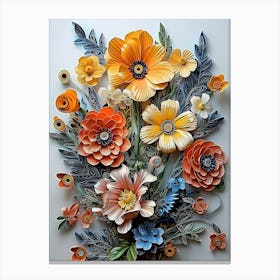 Bouquet Of Flowers 9 Canvas Print