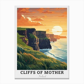 Cliffs Of Mother Travel Canvas Print