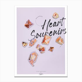 Heart Souvenirs 1 Canvas Print