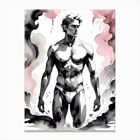 Emergence of Adonis Canvas Print