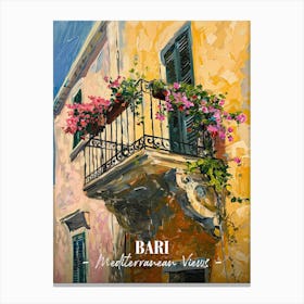 Mediterranean Views Bari 3 Canvas Print