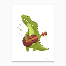 Prints, posters, nursery, children's rooms. Fun, musical, hunting, sports, and guitar animals add fun and decorate the place.15 Canvas Print
